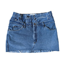 Double Layered Denim Skirt (L)