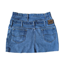 Double Layered Denim Skirt (L)